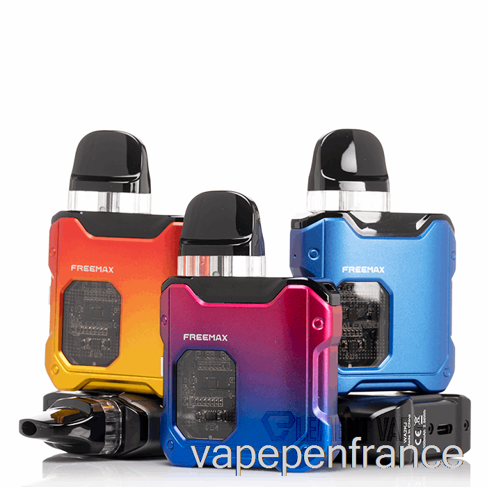 Freemax Galex Nano Pod Système Argent Orange Stylo Vape